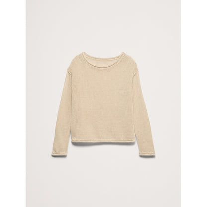 Women's Heirloom Linen Boatneck Sweater