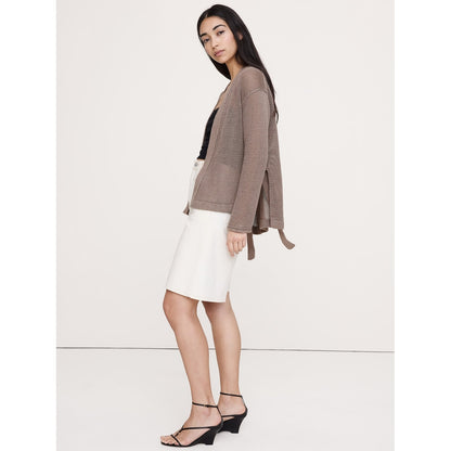 Women's Heirloom Linen Wrap Cardigan