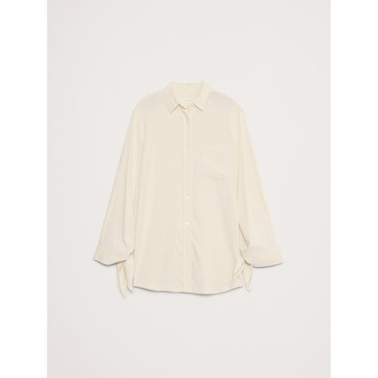Women's Georgette Tie-Cuff Shirt