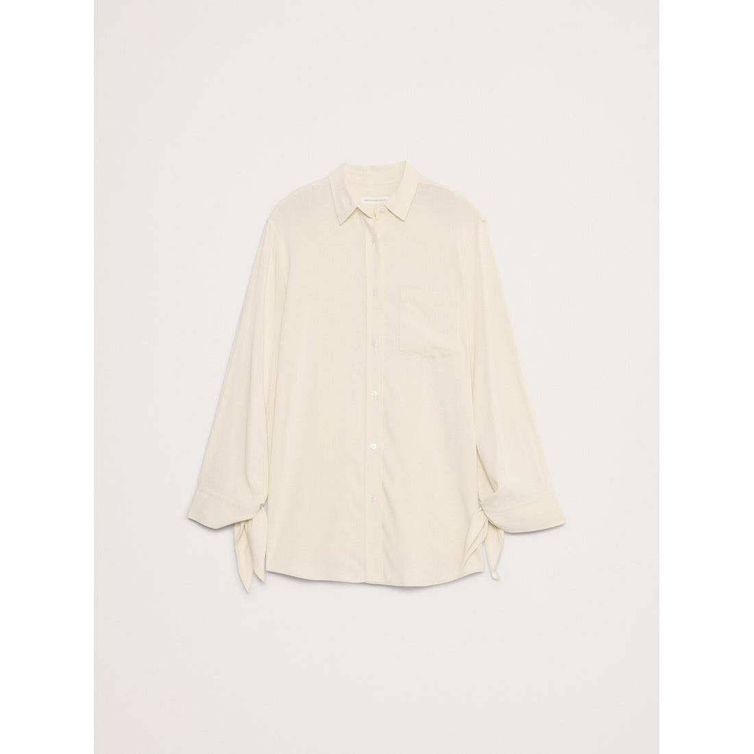 Women's Georgette Tie-Cuff Shirt