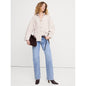 Women's Oversized Denim Utility Pocket Shirt