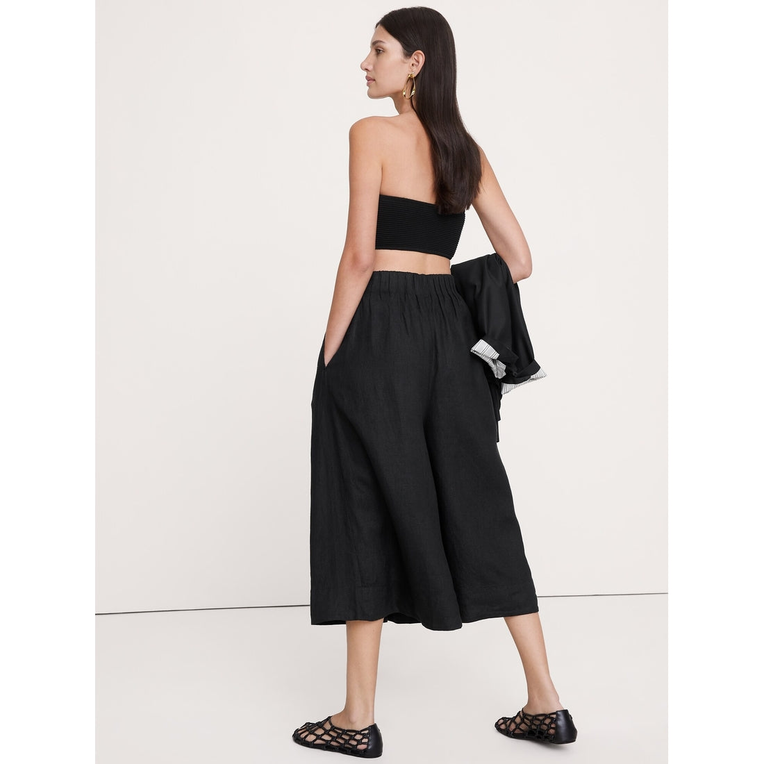 Women's Linen Culotte