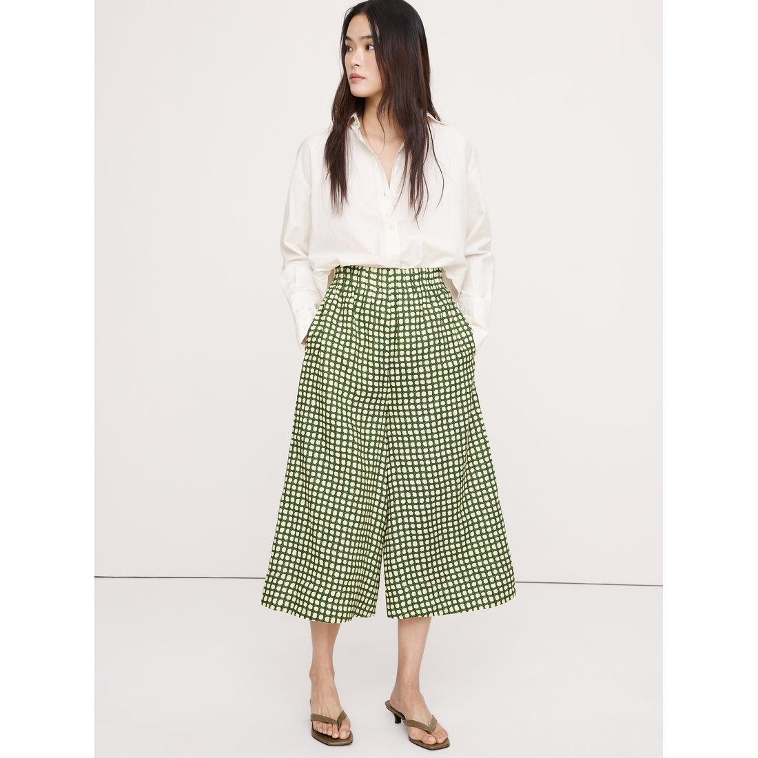 Women's Linen Culotte