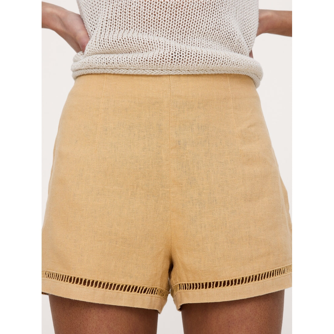 Women's High-Rise 3" Linen Short