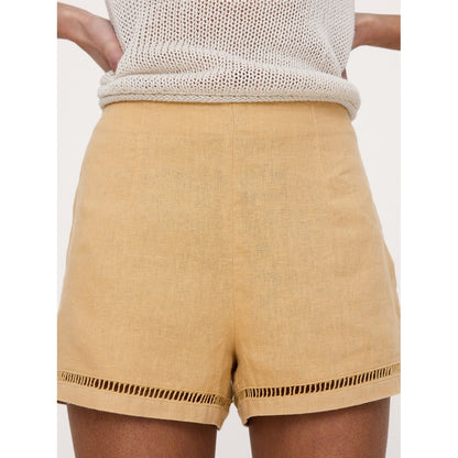 Women's High-Rise 3" Linen Short