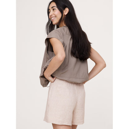 Women's High-Rise 3" Linen Short