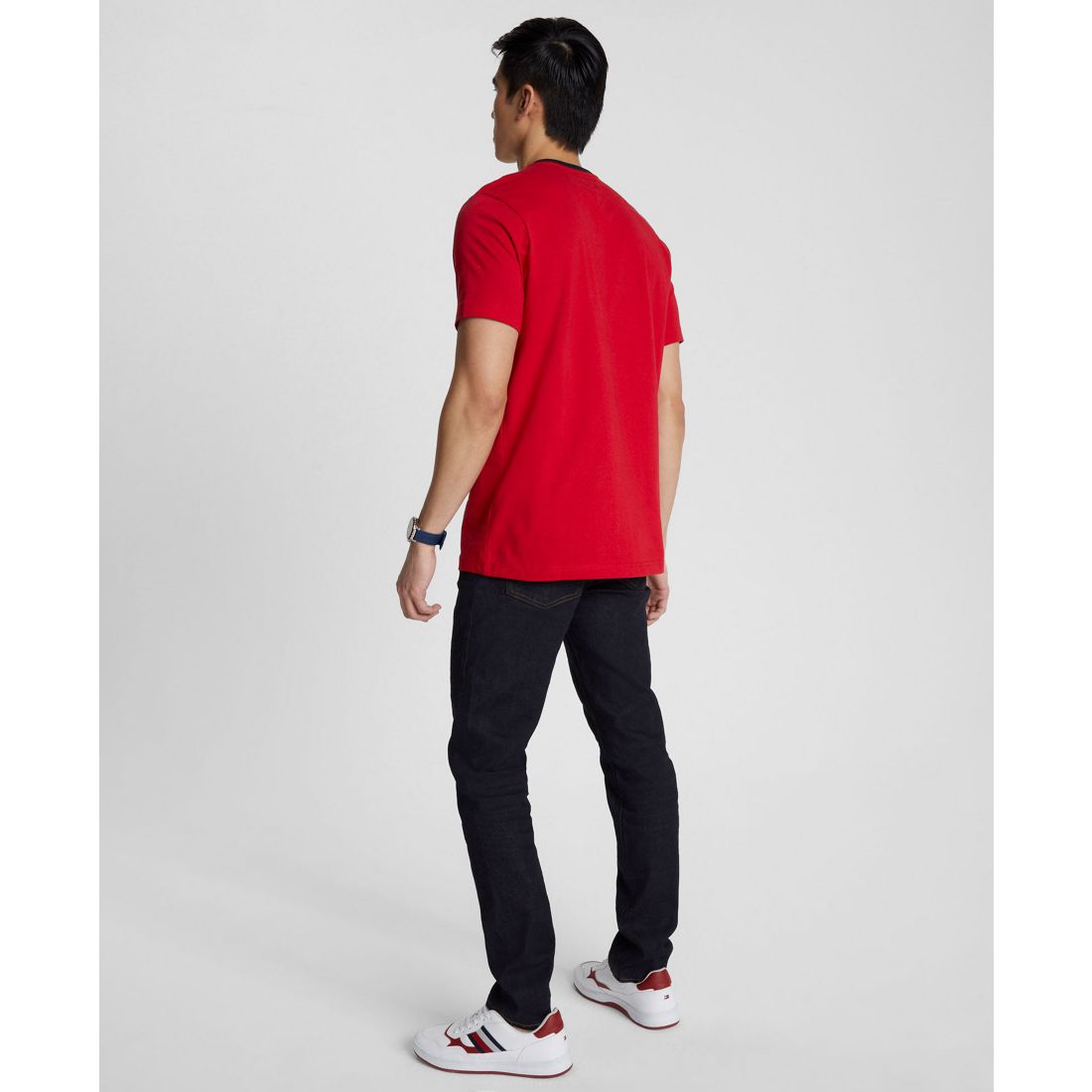 Tommy Hilfiger Men's Tino Logo Short Sleeve T-Shirt