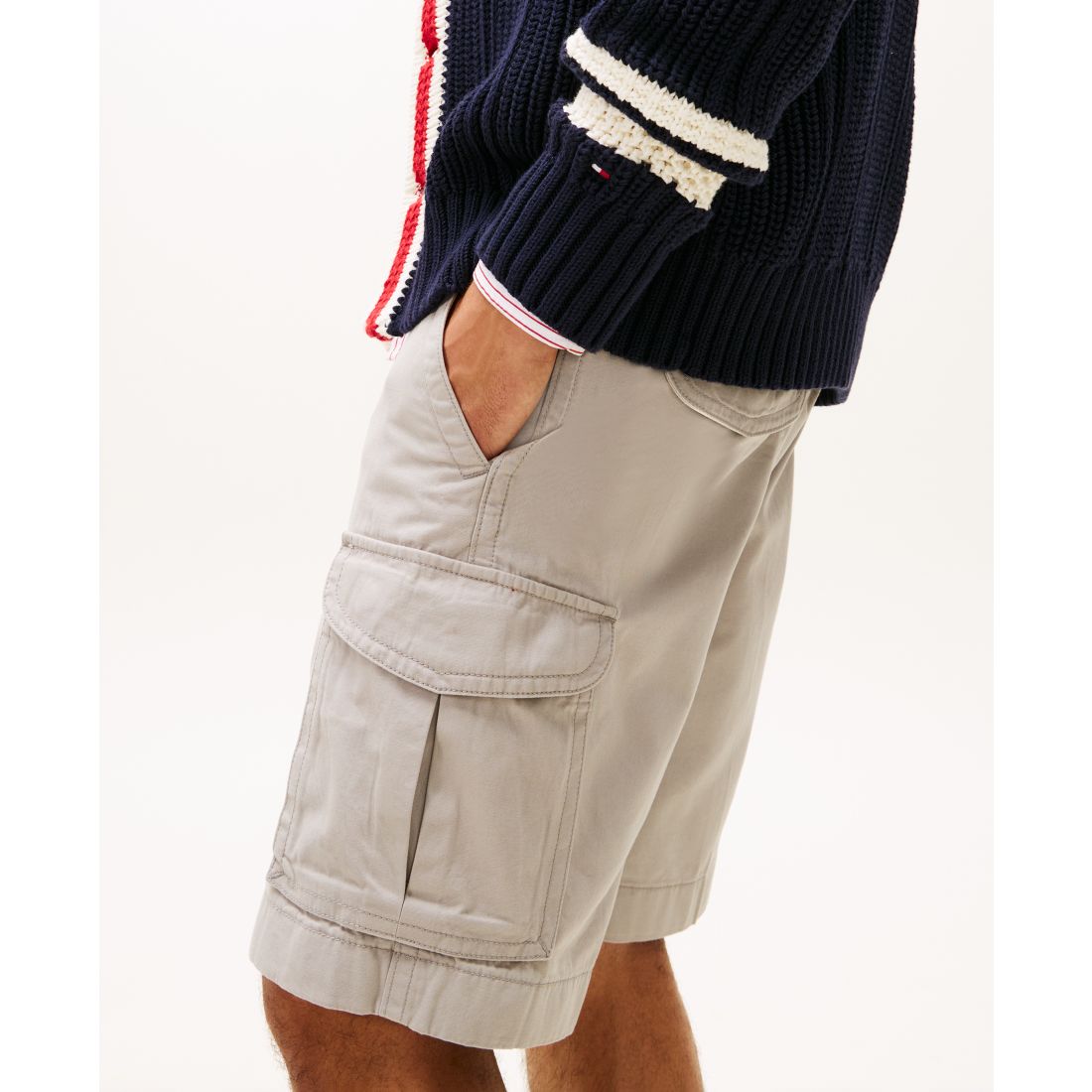 Tommy Hilfiger Men's Essential 10" Solid Cargo Shorts