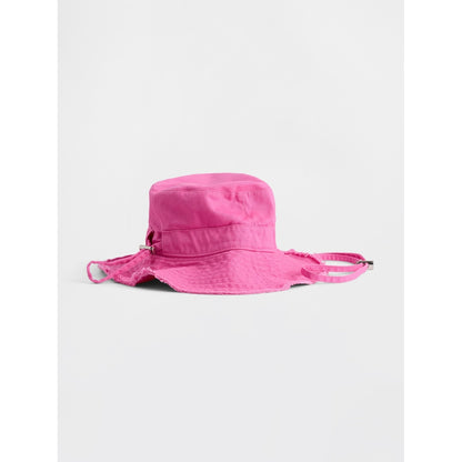 Women's Frayed Bucket Hat