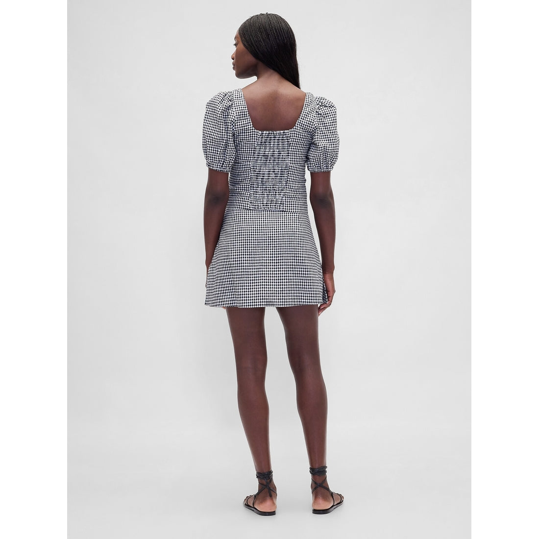 Women's Low Rise Linen-Blend Mini Skort