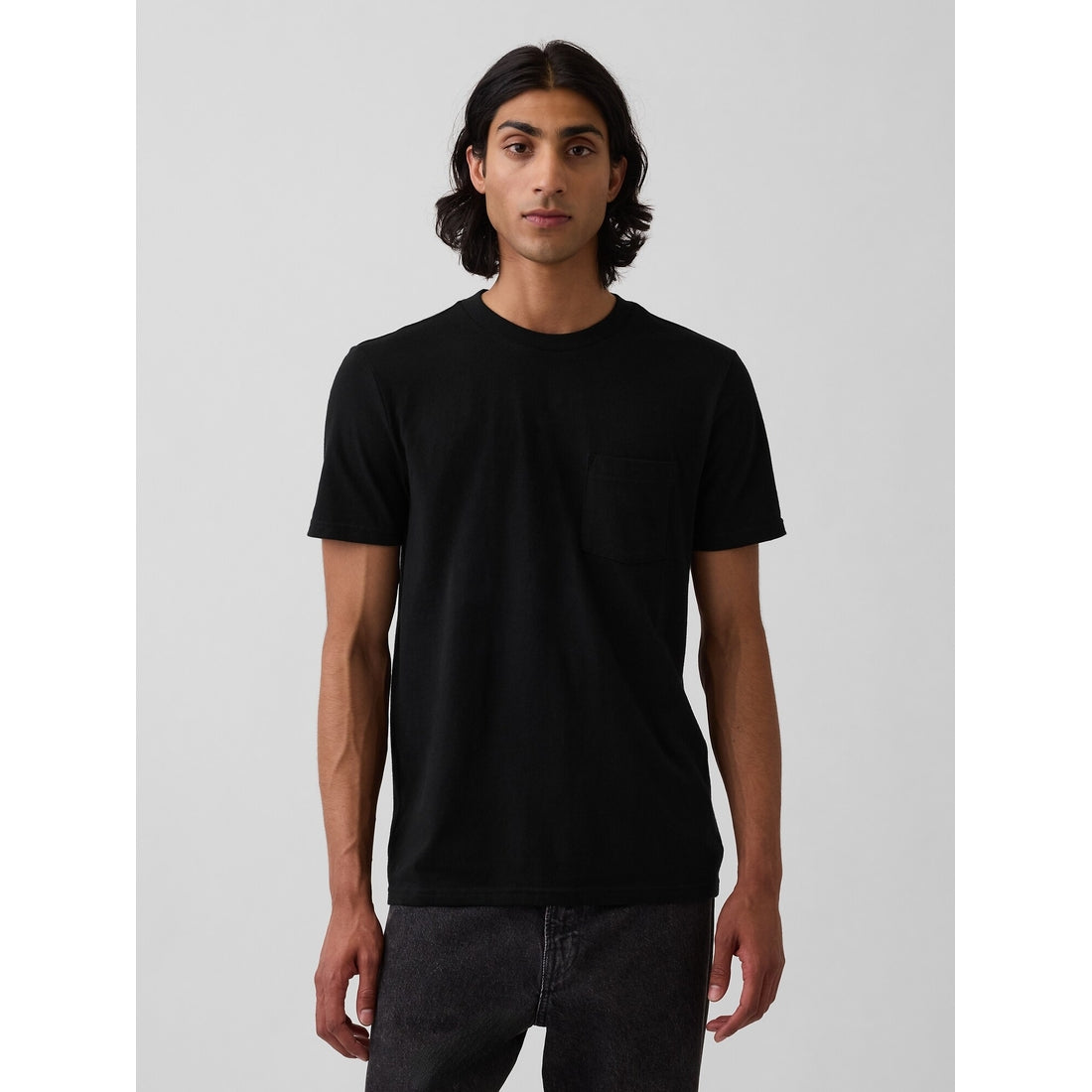 Men's Adult Organic Cotton Pocket T-Shirt