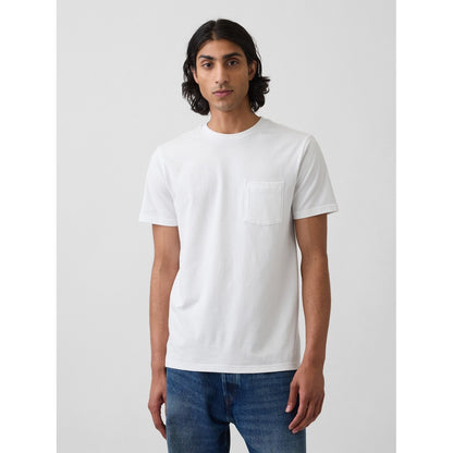Men's Adult Organic Cotton Pocket T-Shirt