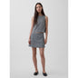 Women's Linen-Blend Mini Skort