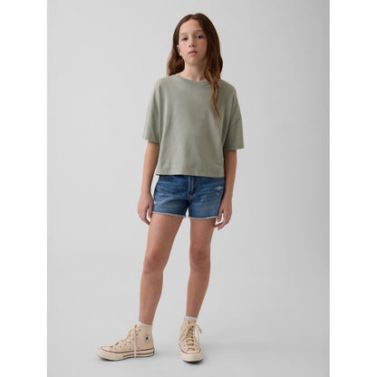 Girls' Low Rise Stride Denim Shorts