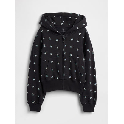 Girls' Vintagesoft Oversized Logo Zip Hoodie