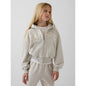 Girls' Vintagesoft Oversized Logo Zip Hoodie
