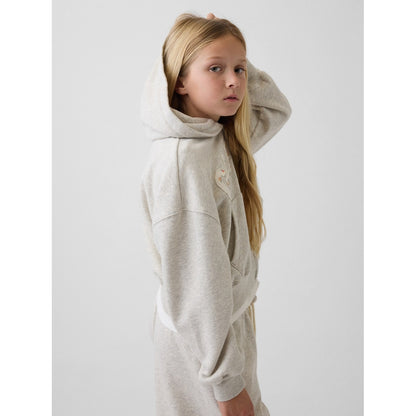 Girls' Vintagesoft Oversized Logo Zip Hoodie