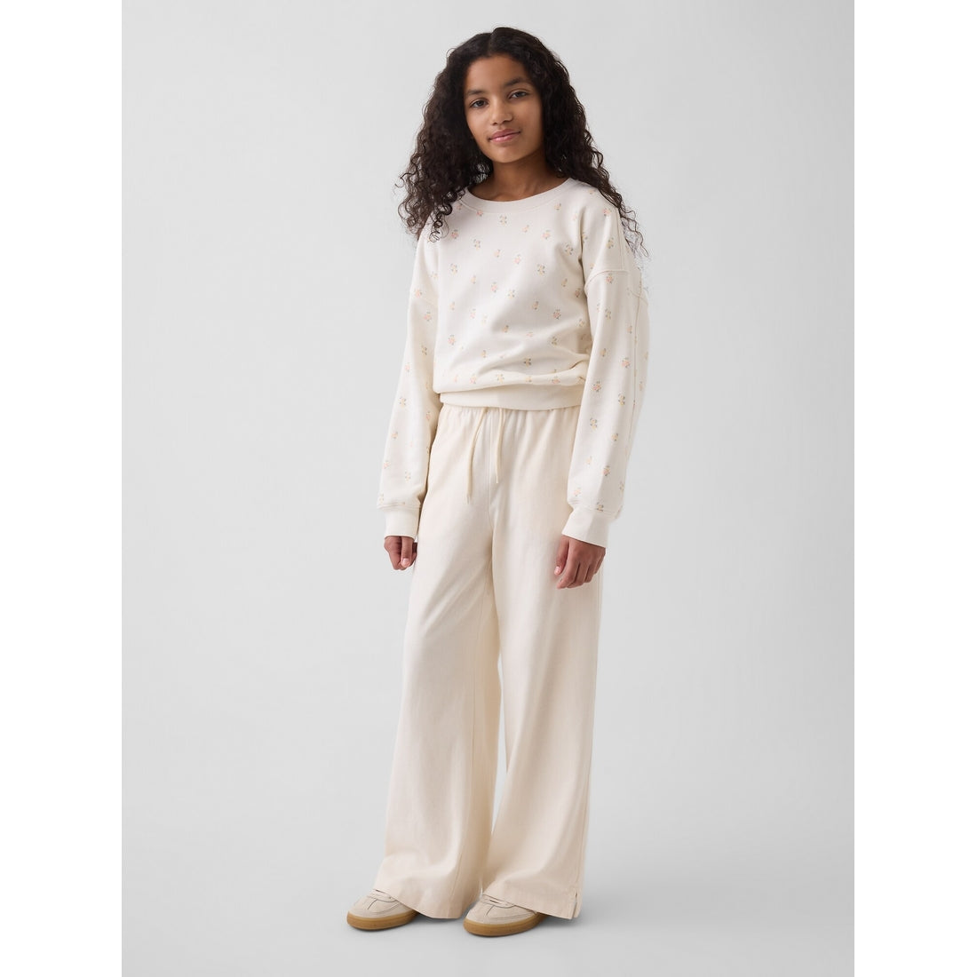 Girls' Relaxed Wide-Leg Pants