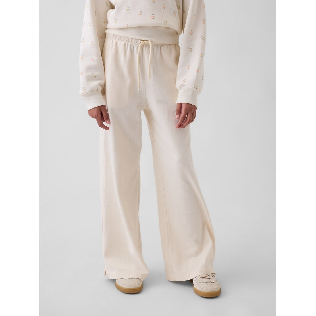 Girls' Relaxed Wide-Leg Pants