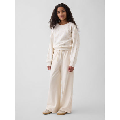 Girls' Relaxed Wide-Leg Pants