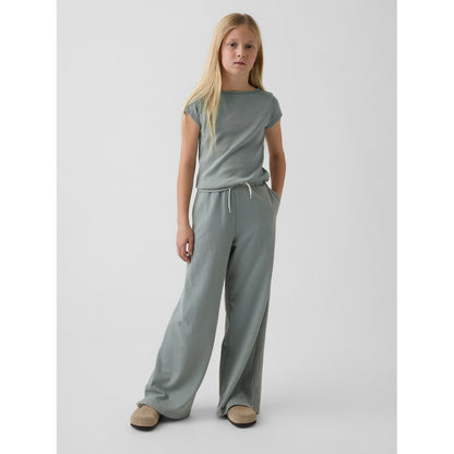 Girls' Relaxed Wide-Leg Pants