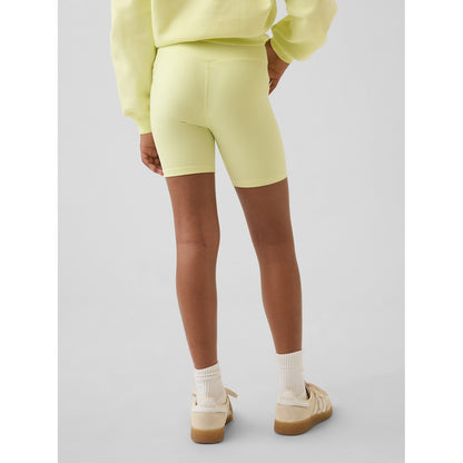 Girls' Quick-Dry Rib Bike Shorts
