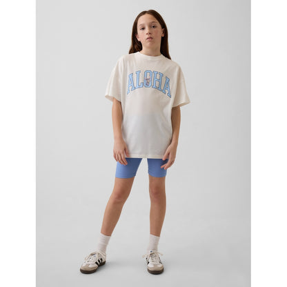 Girls' Quick-Dry Rib Bike Shorts
