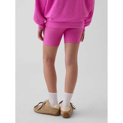 Girls' Quick-Dry Rib Bike Shorts