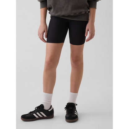 Girls' Quick-Dry Rib Bike Shorts