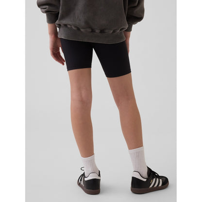 Girls' Quick-Dry Rib Bike Shorts