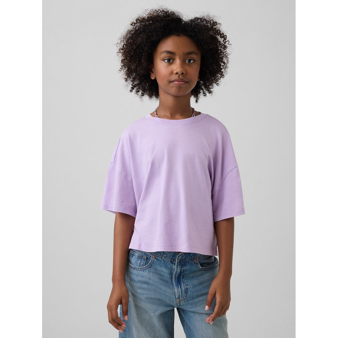 Girls' Oversized Boxy T-Shirt