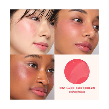 Kaja Dewy Bar Blush & Lip Balm