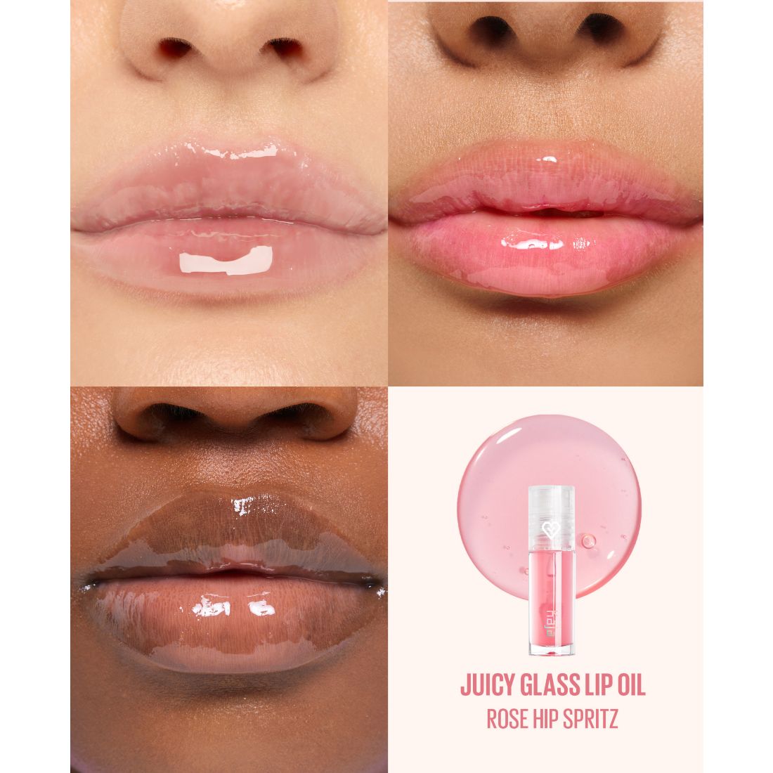 Kaja 4-Pc. Mini Kisses Juicy Glass Lip Oil Set, 0.07 fl. oz