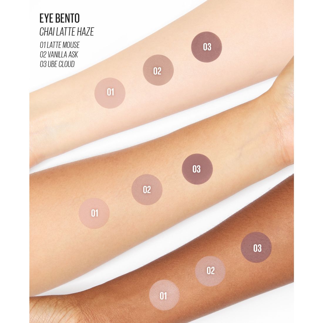 Kaja Eye Bento Bouncy Eyeshadow Trio