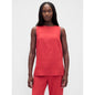 Women's Linen-Blend Shell Tank Top