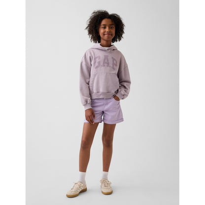 Girls' Denim Midi Shorts