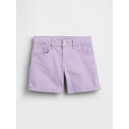 Girls' Denim Midi Shorts