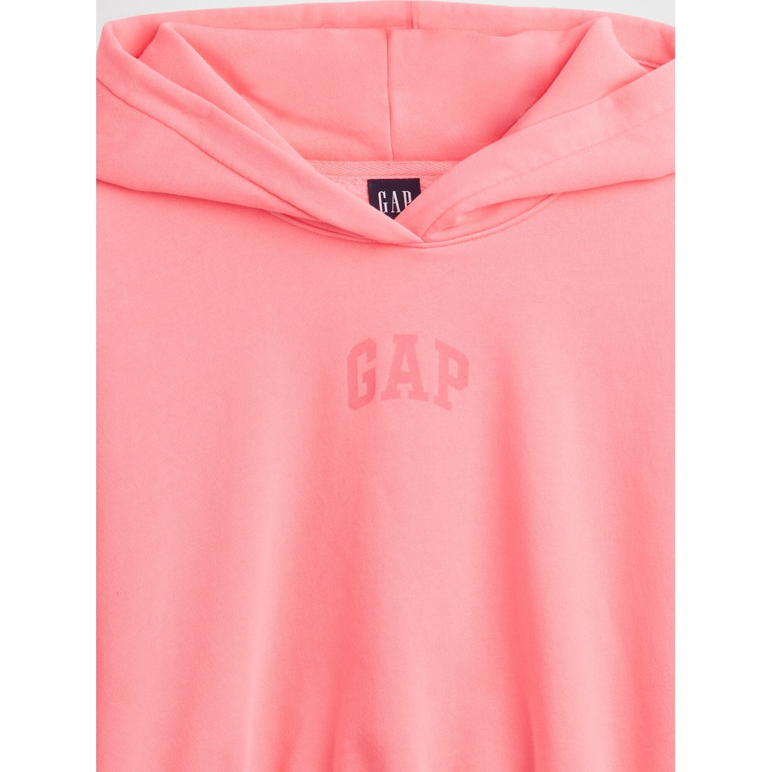 Women's Vintagesoft Oversized Crop Logo Hoodie