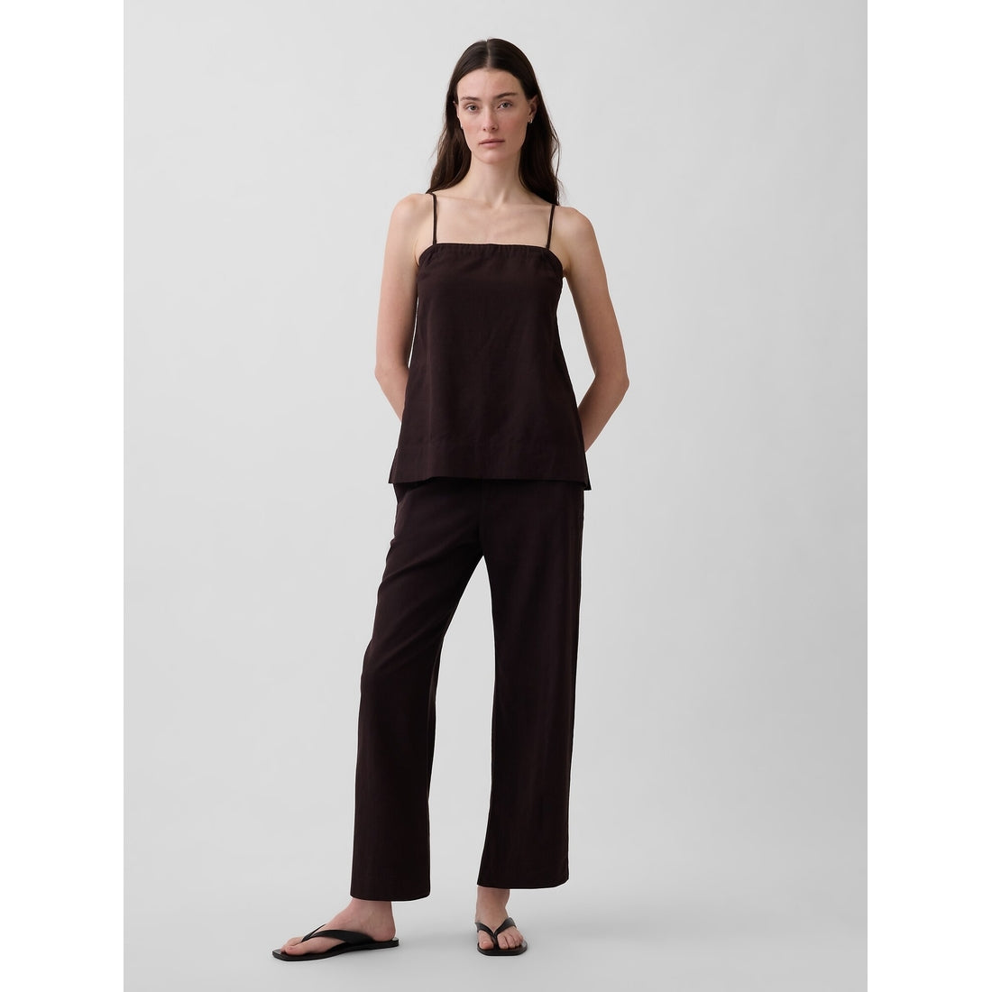 Women's Linen-Blend Cami