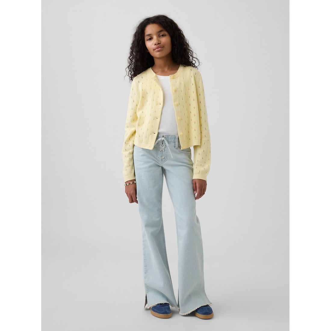 Girls' Low Rise Relaxed Flare Jeans