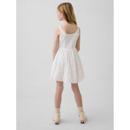 Girls' Eyelet Dress