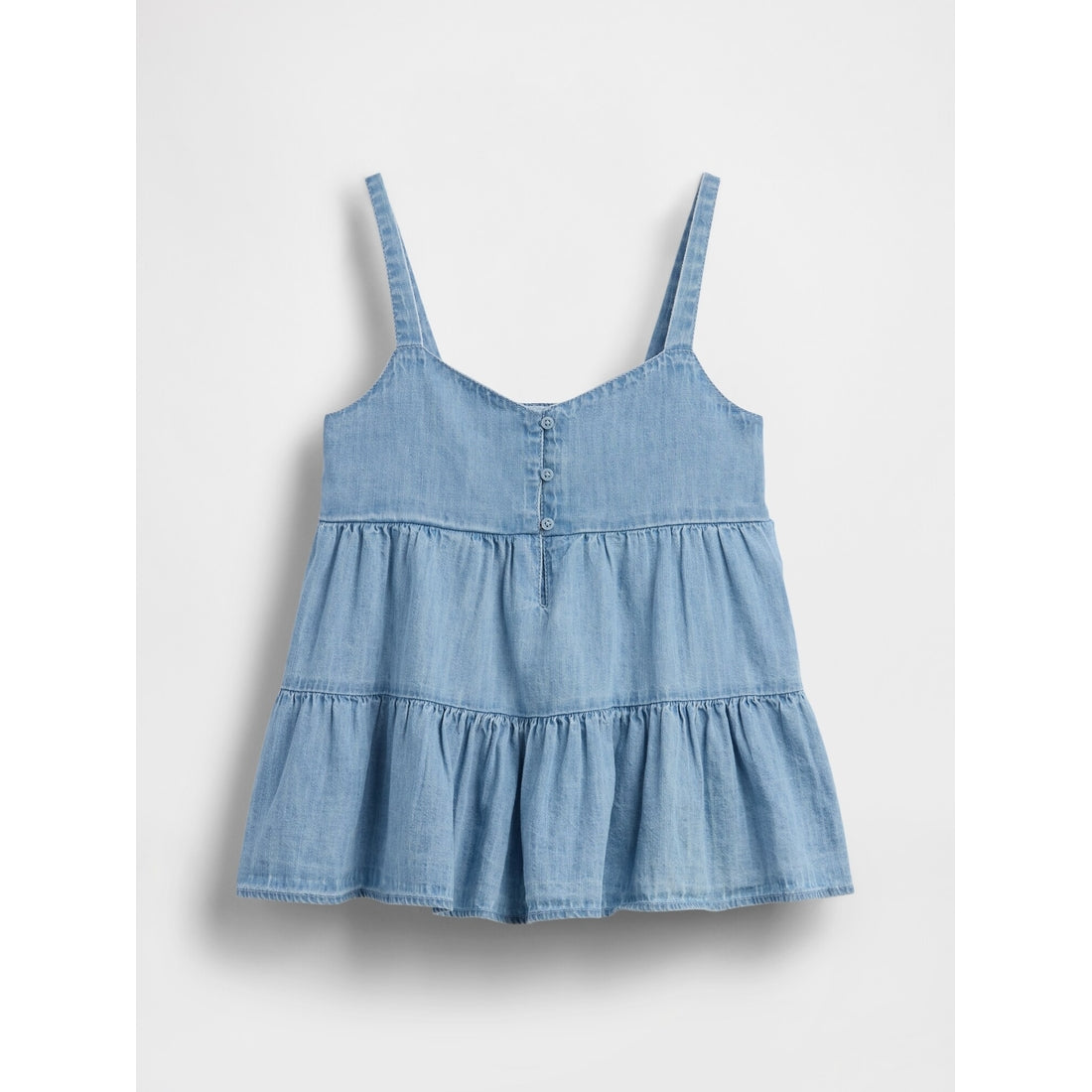 Girls' Tiered Eyelet Tank Top