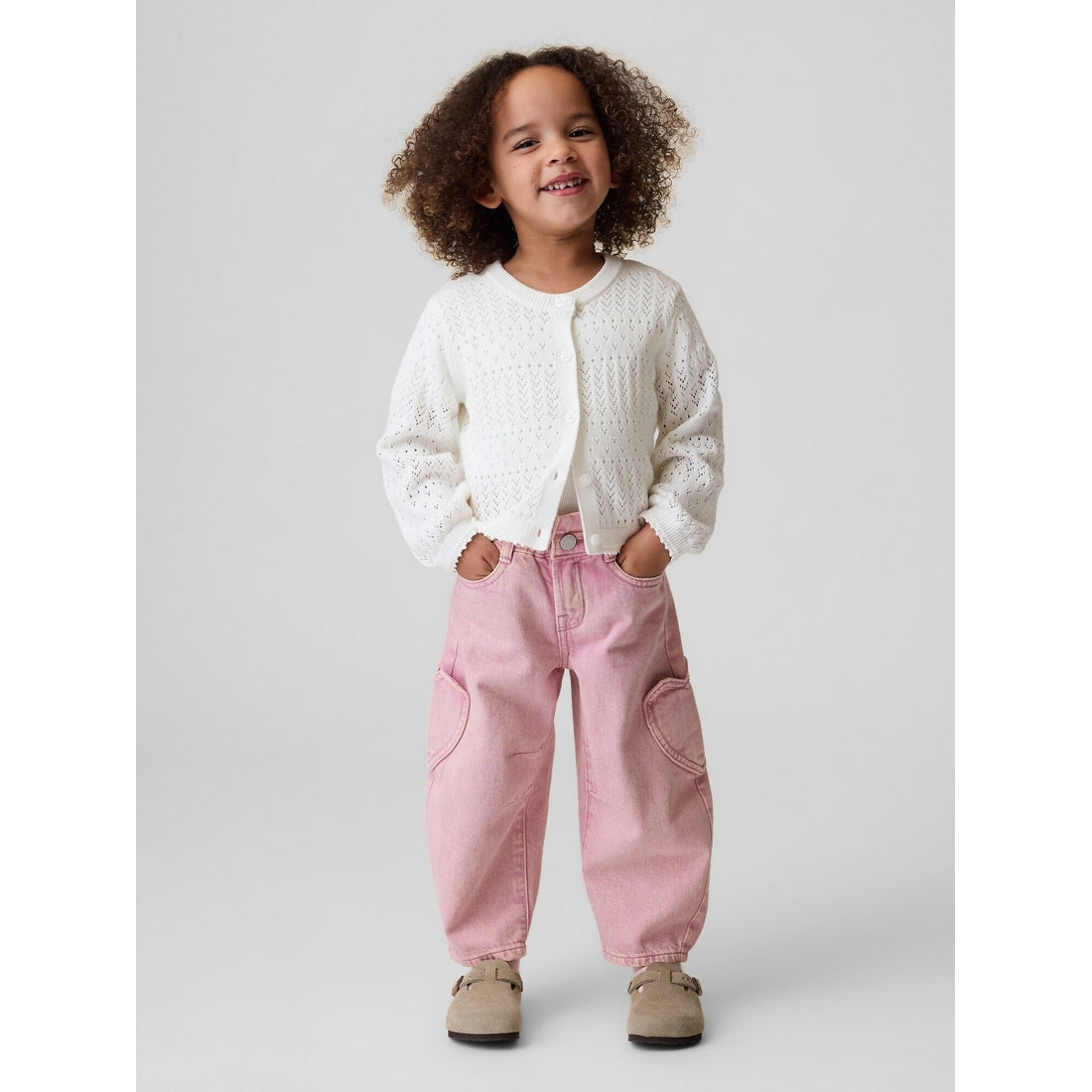 Toddler & Daisy Horseshoe Jeans