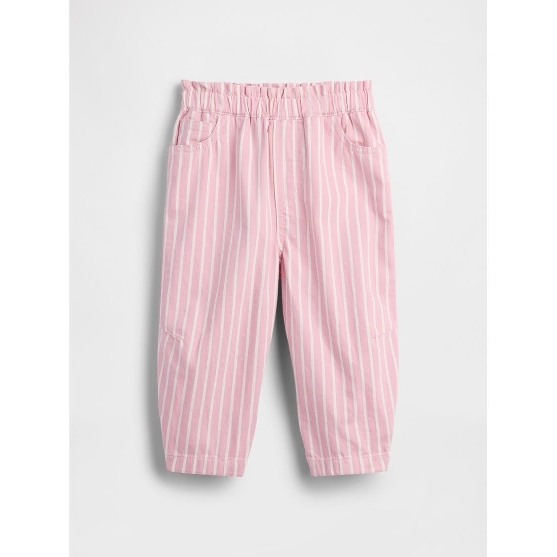 Toddler & Pull-On Stripe Barrel Jeans
