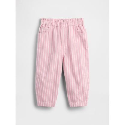 Toddler & Pull-On Stripe Barrel Jeans