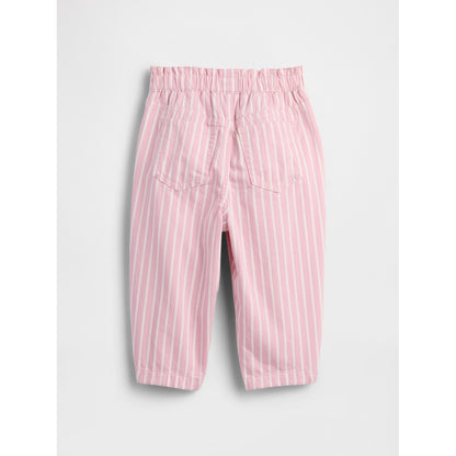 Toddler & Pull-On Stripe Barrel Jeans