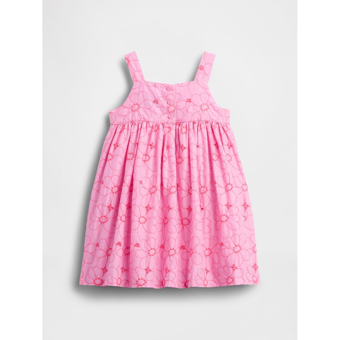 Baby & Floral Eyelet Bow Dress