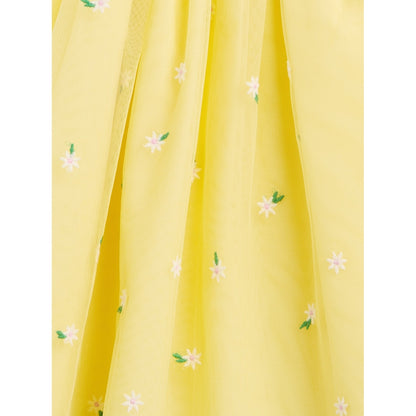 Toddler & Embroidered Daisy Tulle Dress