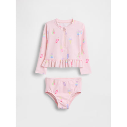 Toddler & Rash Guard Swim Set