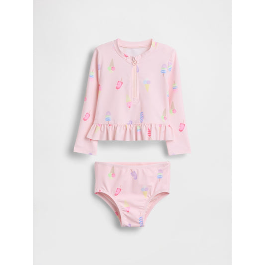Toddler & Rash Guard Swim Set